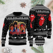 The Rolling Stones Ugly Christmas Sweater, All Over Print Sweatshirt