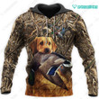Spread Stores Duck Hunting Dog 3D Hoodie 1212