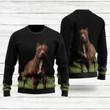 Nature Pitbull Ugly Christmas Sweater, All Over Print Sweatshirt