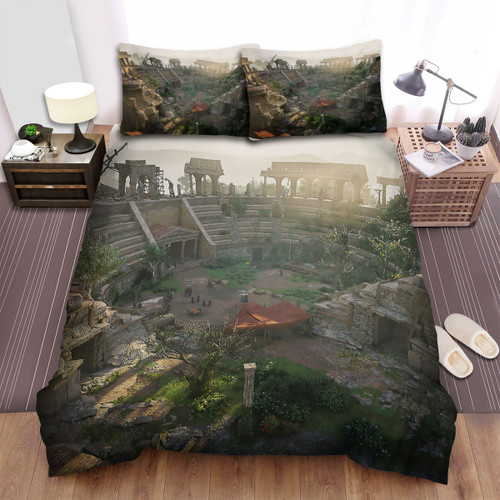 Colosseum Old Amphitheatre Bed Sheets Spread  Duvet Cover Bedding Sets