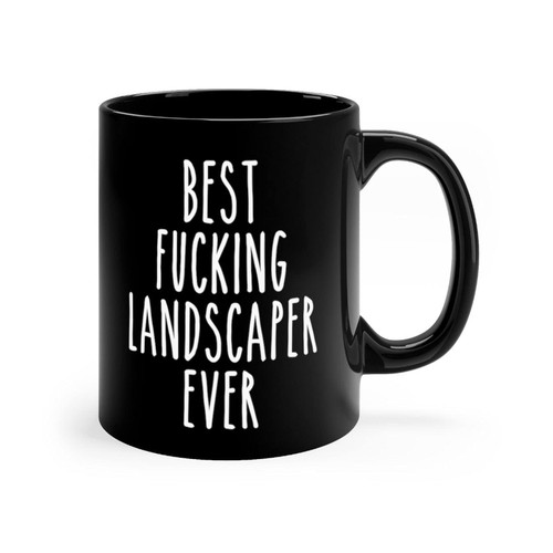 Best Fucking Landscaper Ever Occupational Coffee Mug To New Employee Inspirational Decor Gifts On Birthday Anniversary From Colleague Manager Christmas Mug