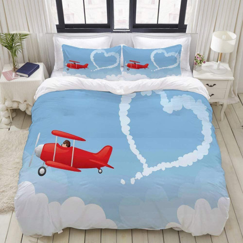 Plane  Bed Sheets Spread  Duvet Cover Bedding Sets