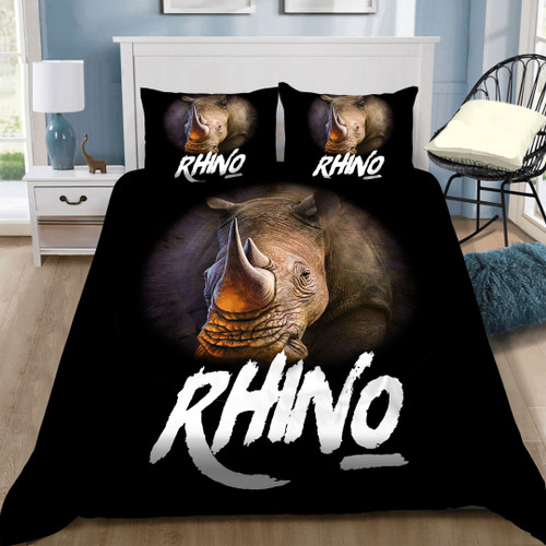 Rhino Bed Sheets Duvet Cover Bedding Set Great Gifts For Birthday Christmas Thanksgiving
