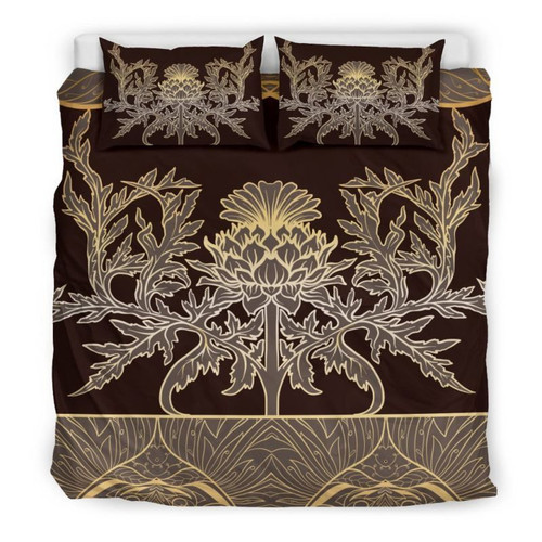 Thistle Flower Vintage Bed Sheets Duvet Cover Bedding Set Great Gifts For Birthday Christmas Thanksgiving