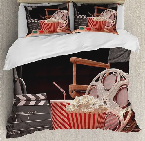 Movie Motion Picture Film  Bed Sheets Spread  Duvet Cover Bedding Sets