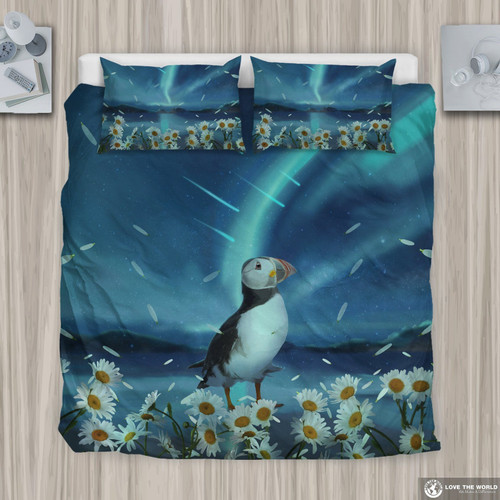 Puffin Bed Sheets Duvet Cover Bedding Set Great Gifts For Birthday Christmas Thanksgiving