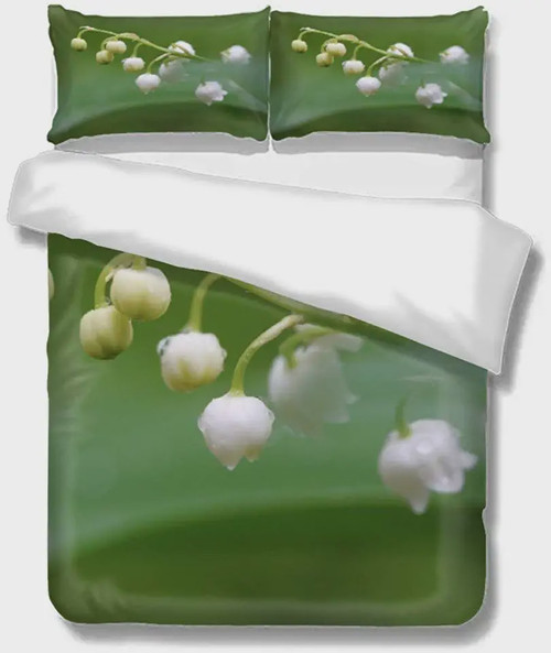 Lily of The Valley  Bed Sheets Spread  Duvet Cover Bedding Sets