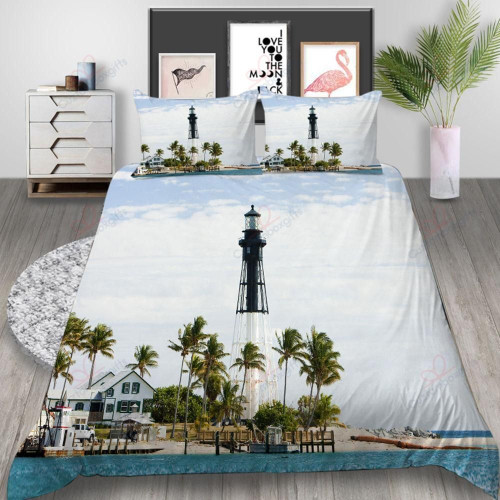 Lighthouse Seaside Beautiful Bedding Set (Duvet Cover & Pillow Cases)