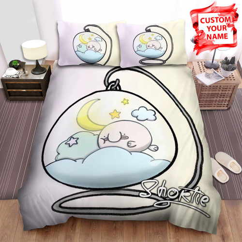 Personalized The Wild Animal -The Blobfish Among The Clouds Bed Sheets Spread Duvet Cover Bedding Sets