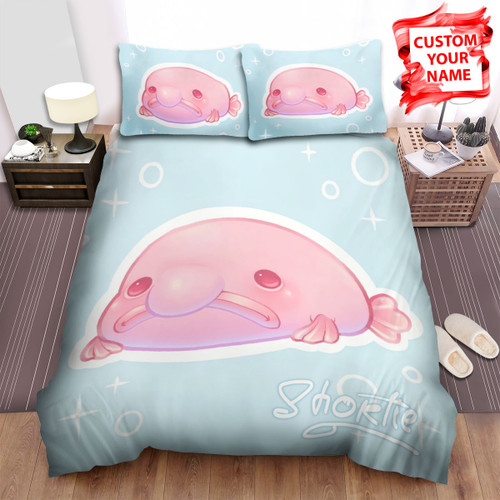 Personalized The Wild Animal -The Blobfish With The Sad Face Bed Sheets Spread Duvet Cover Bedding Sets