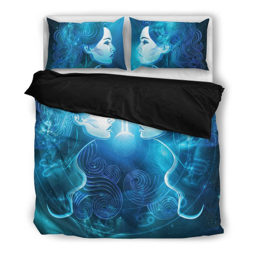 Gemini Zodiac Sign Horoscope  Bed Sheets Spread  Duvet Cover Bedding Sets
