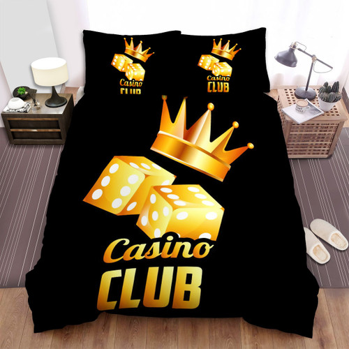 Casino Dices Bed Sheets Spread  Duvet Cover Bedding Sets
