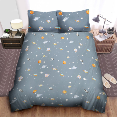 Universe  Bed Sheets Spread  Duvet Cover Bedding Sets