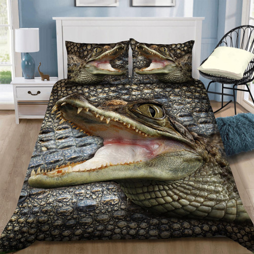 Crocodile  Bed Sheets Spread  Duvet Cover Bedding Sets