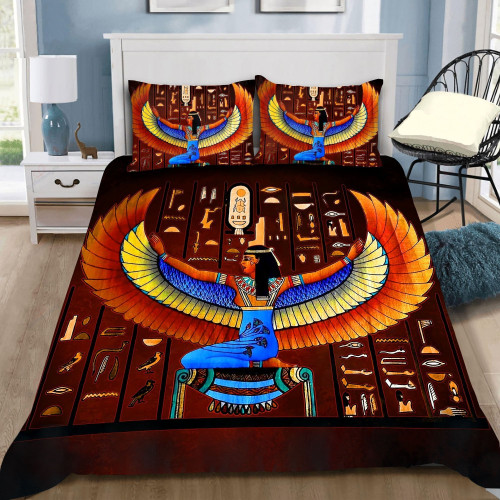 Ancient Egyptian Ma'at Duvet Cover Bedding Set