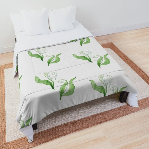Lily Of The Valley  Bed Sheets Spread  Duvet Cover Bedding Sets