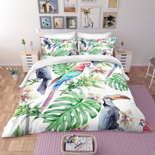 Toucan  Bed Sheets Spread  Duvet Cover Bedding Sets