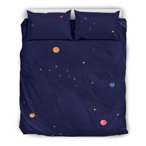 Star Universe  Bed Sheets Spread  Duvet Cover Bedding Sets