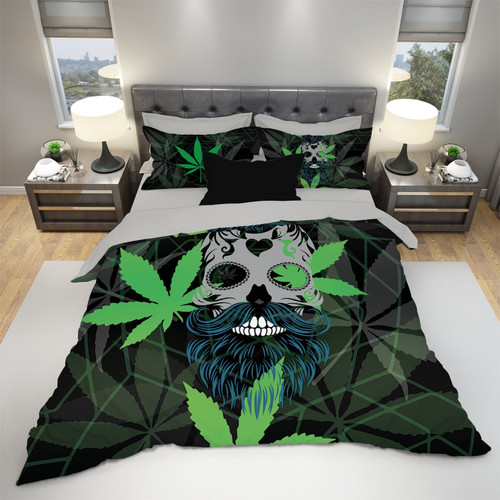 Marijuana  Bed Sheets Spread  Duvet Cover Bedding Sets