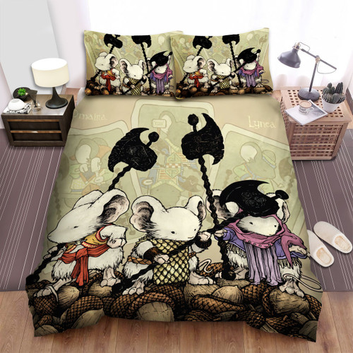 The Wild Animal - The Mouse Guard On Nuts Bed Sheets Spread Duvet Cover Bedding Sets