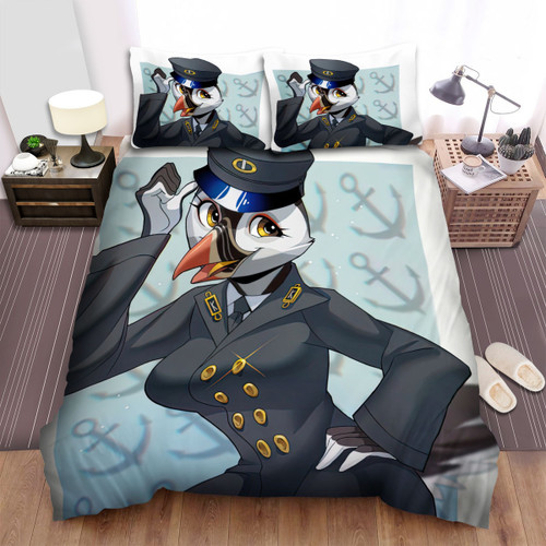 The Wild Animal - The Puffin Attendant Bed Sheets Spread Duvet Cover Bedding Sets