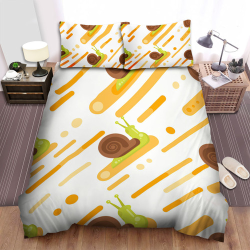 The Animal - The Snail Moving On The Slope Bed Sheets Spread Duvet Cover Bedding Sets