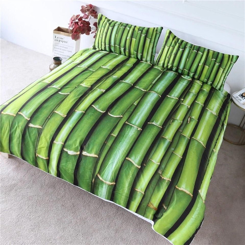 Bamboo  Bed Sheets Spread  Duvet Cover Bedding Sets