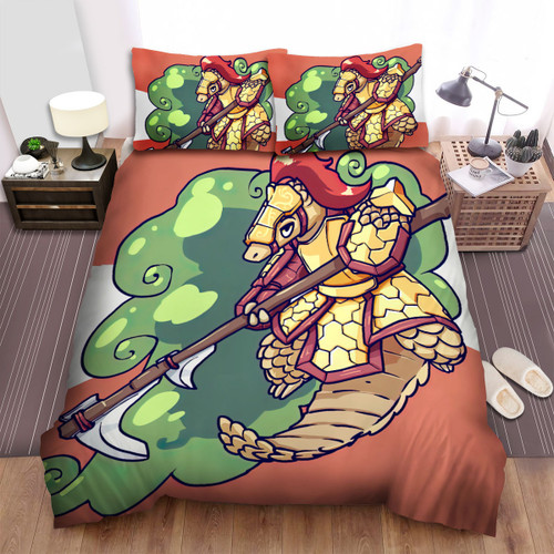 The Wildlife -The Pangolin General In The Feudal Age Bed Sheets Spread Duvet Cover Bedding Sets