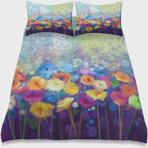 Daisy  Bed Sheets Spread  Duvet Cover Bedding Sets