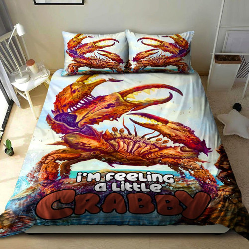 I'm Feeling A Little Crabby  Bed Sheets Spread  Duvet Cover Bedding Sets