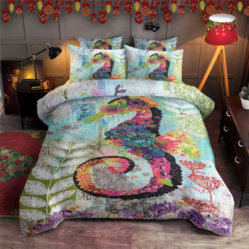 Seahorse  Bed Sheets Spread  Duvet Cover Bedding Sets