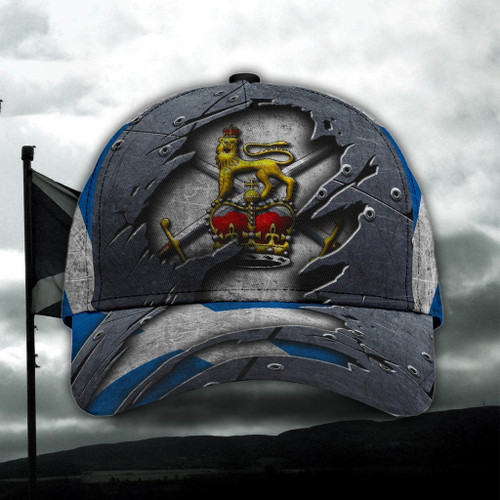 Scottish Veteran 3D Cap & Hat, 3D Baseball Cap, Classic Cap
