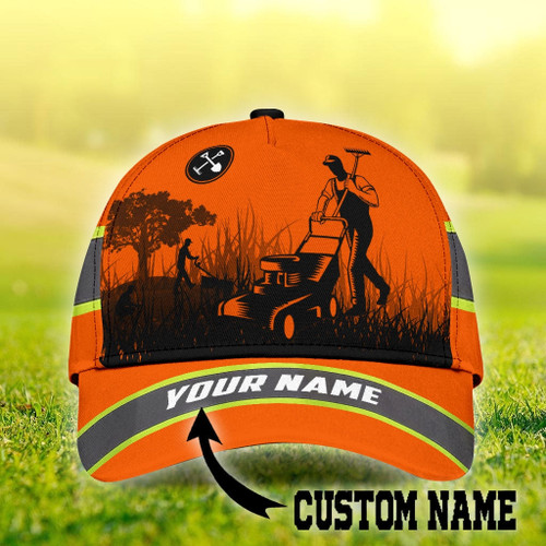 Personalized Name Landscaper 3D Cap & Hat, Classic Cap, 3D Baseball Cap
