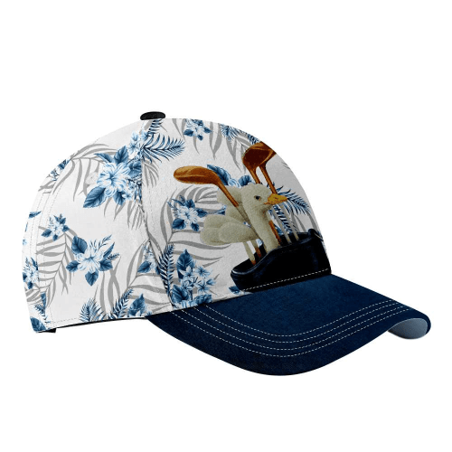 Tropical Pattern Golfing 3D Cap & Hat, Classic Cap, 3D Baseball Cap
