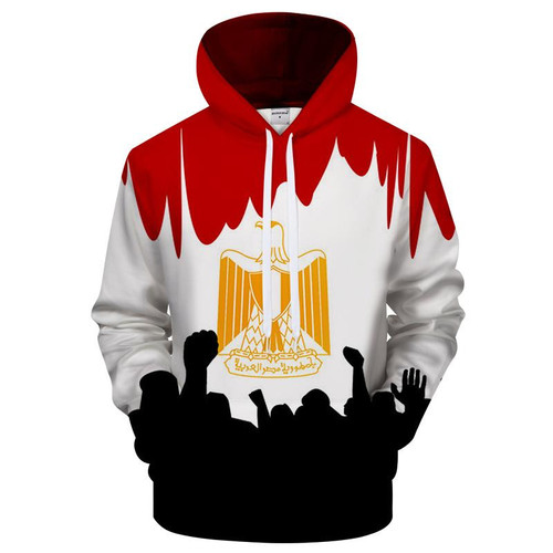 Egypt Soccer Fans 3D All Over Print Hoodie, Or Zip-up Hoodie