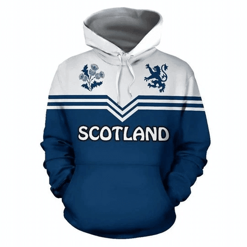 Scotland 3D All Over Print Hoodie, Or Zip-up Hoodie