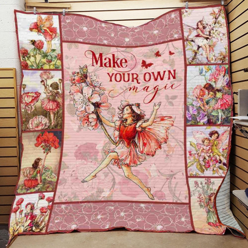 Fairy Make Your Own Magic Quilt Blanket Great Customized Blanket Gifts For Birthday Christmas Thanksgiving