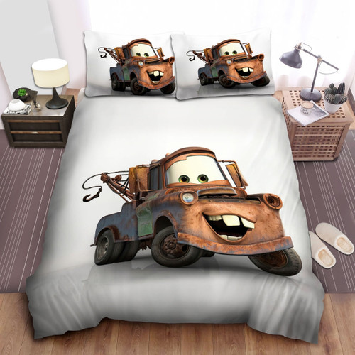 Cars, Funny Mater Bed Sheets Spread  Duvet Cover Bedding Sets