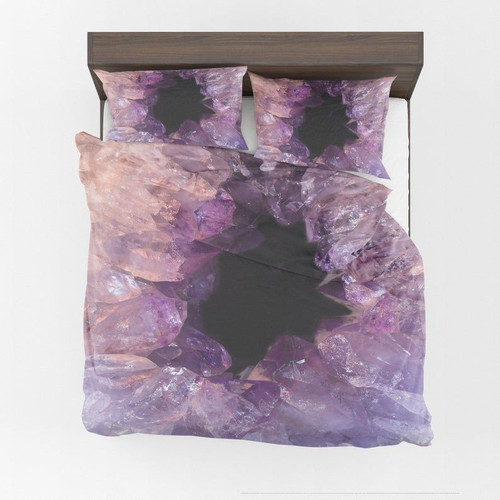 Purple  Bed Sheets Spread  Duvet Cover Bedding Sets