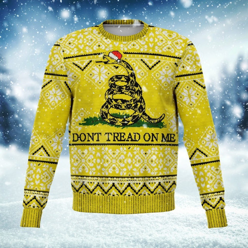 Christmas Don't Treat On Me Ugly Christmas Sweater, All Over Print Sweatshirt