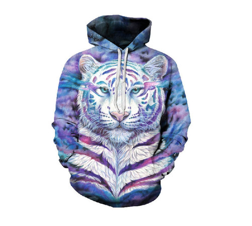 Wild Tiger For Unisex 3D All Over Print Hoodie, Or Zip-up Hoodie
