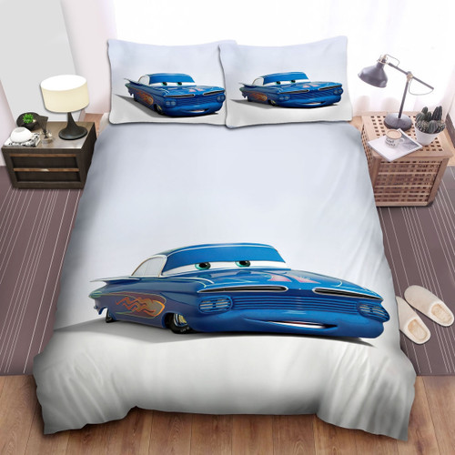 Cars, Blue And Ghost Fire Ramone Bed Sheets Spread  Duvet Cover Bedding Sets
