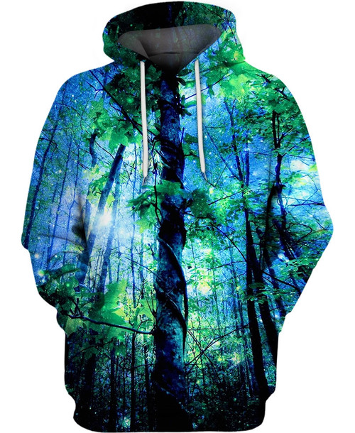Nighty Night Forest 3D All Over Print Hoodie, Or Zip-up Hoodie