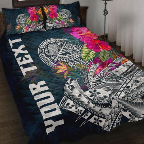 Personalized Samoa Hibiscus Duvet Cover Bedding Set