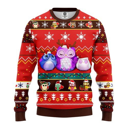 Own Night Cute Ugly Christmas Sweater, All Over Print Sweatshirt