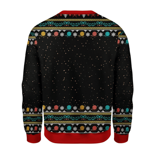 Crochet Keep My Hand Busy Ugly Christmas Sweater, All Over Print Sweatshirt