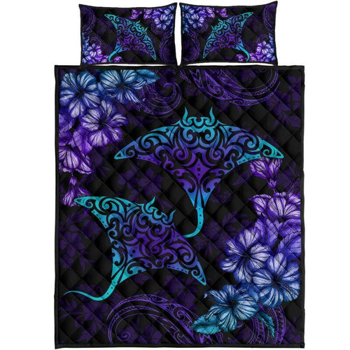 Beautiful Ray Hibiscus Hawaii Duvet Cover Bedding Set