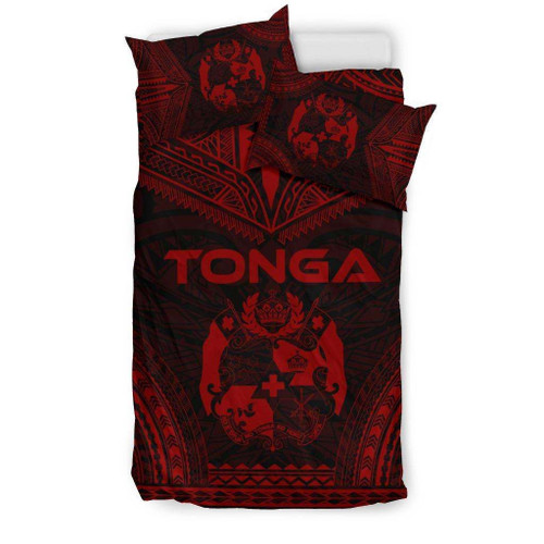 Tonga Polynesian Chief Cotton Bed Sheets Spread Comforter Duvet Cover Bedding Sets