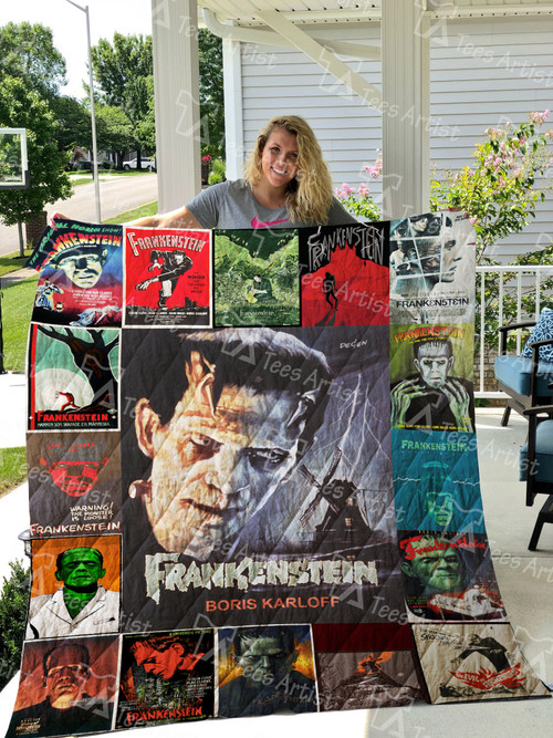 Frankenstein Quilt Blanket 0531