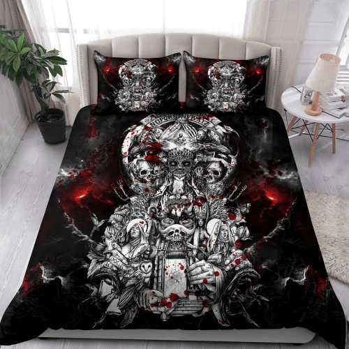Ouija Skull Art Duvet Cover Bedding Set